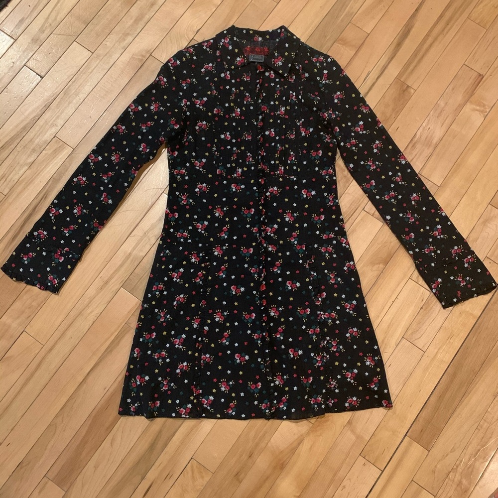 Free People Floral Midi Dress